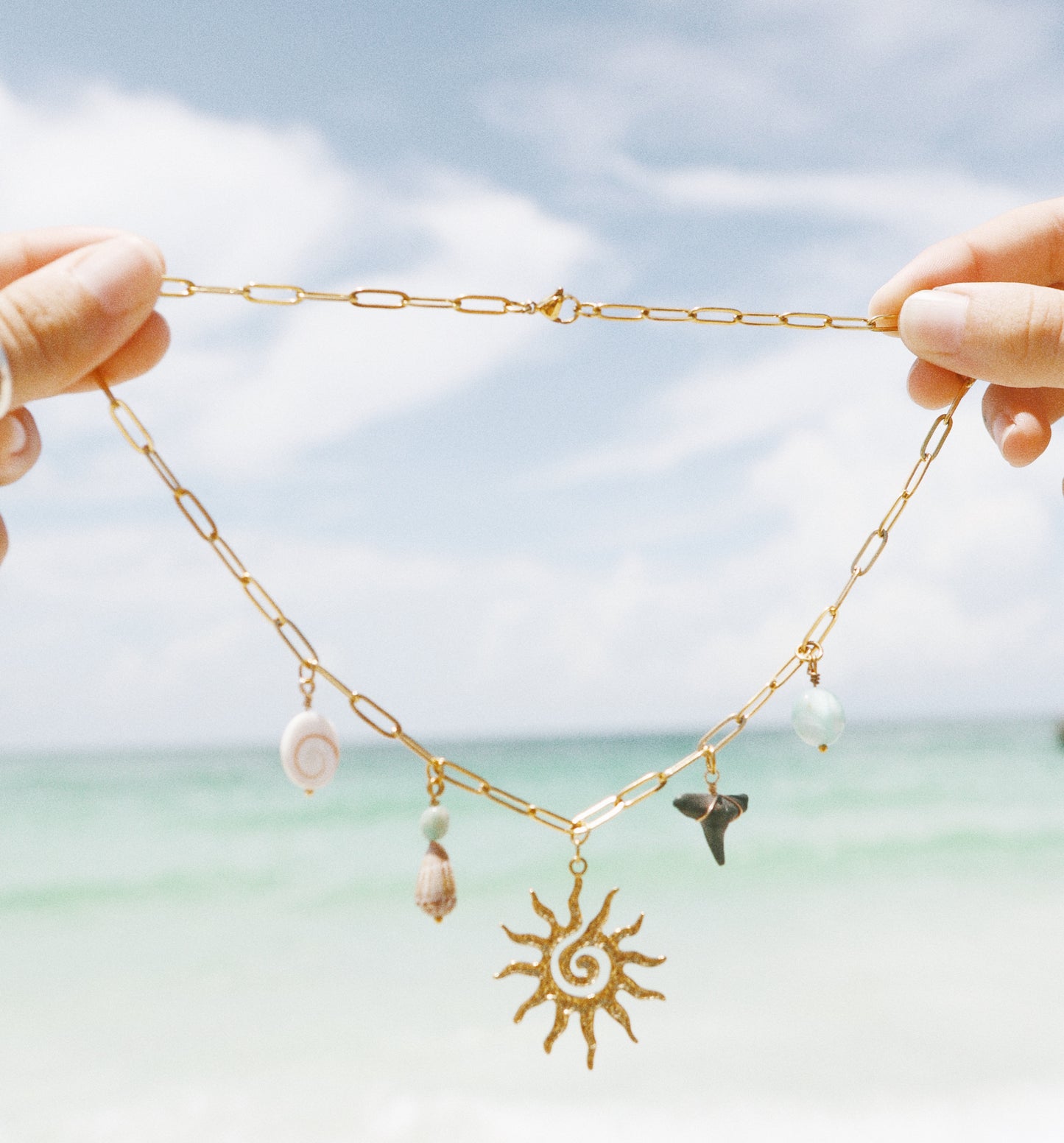 Sun Charm Chain