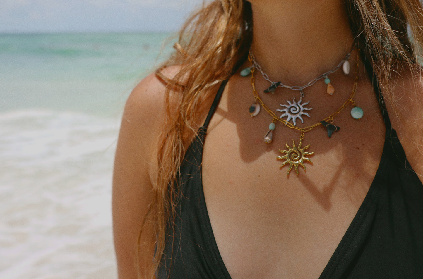 Sun Charm Chain