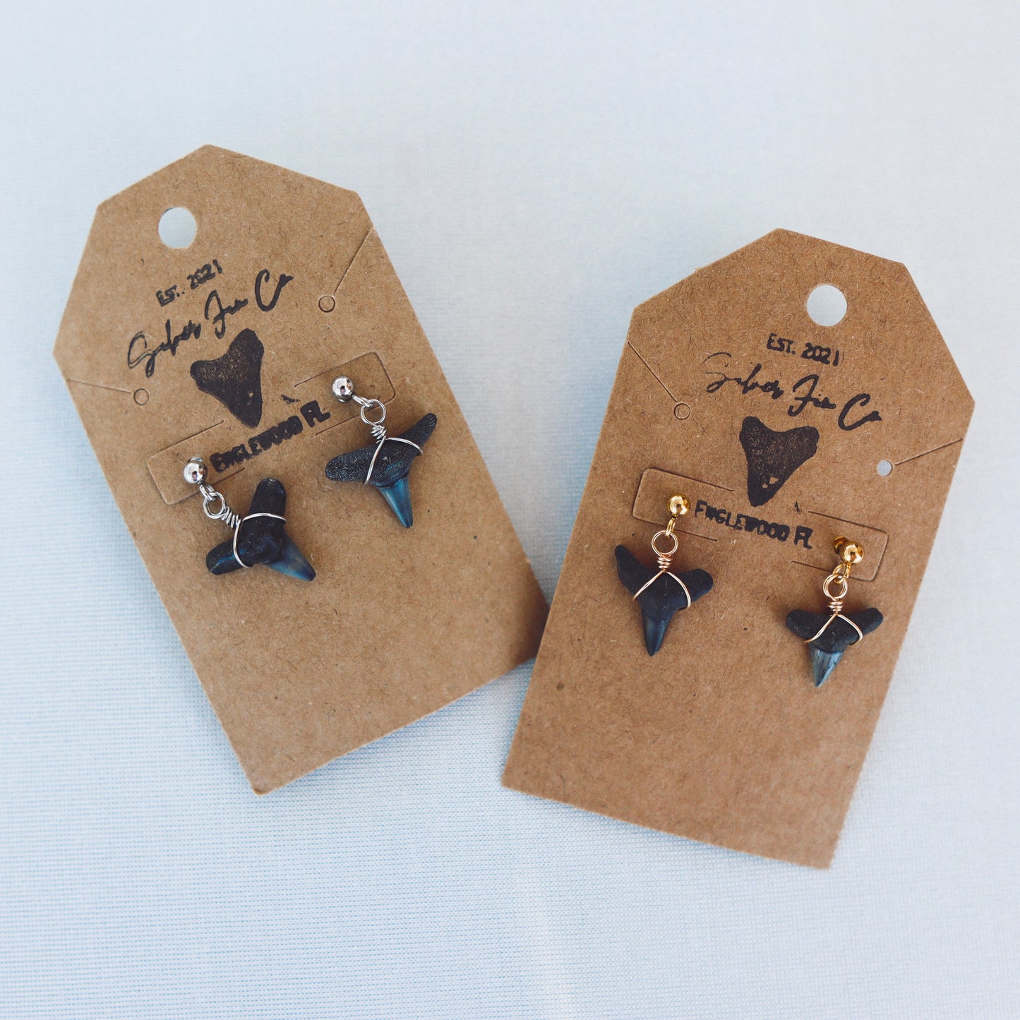 Shark Tooth Studs